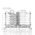 Cross section through main corridor