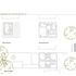 First, second and third floor plans