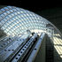 Escalator and entrance canopy