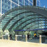 Glazed entrance canopy