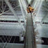 Service catwalk in roof space
