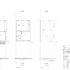 First, second and third floor plans