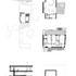 Floor plans and section