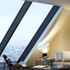 Daytime penthouse interior view