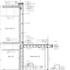 Wall section K-K