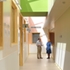 Central space illuminated by rooflight, The Dyson Centre, NICU, Royal United Hospital, Bath by Feilden Clegg Bradley Studios