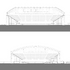 Basketball arena sections