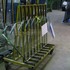 Waterjet laminated glass stair stringer