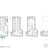 Ground, first, second and third floor plans