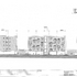 South elevation: building B