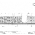 North elevation: building B