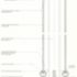 Section through solid core screen