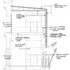 Section through glass enclosure