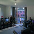A resident in his apartment