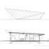 Elevation and section