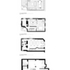 Lower ground, ground, second and third floor plans