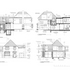 Section A-A, B-B, front and rear elevations