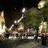 Proposed landscaping - night view
