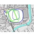 Old and new stadium footprints