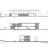 Section A, east elevation and south elevation