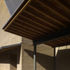 Combination of brickwork, steel frame and timber structure