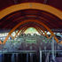 The production level under the timber roof is protected from direct solar radiation but benefits from natural ventilation