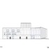 Library north elevation