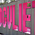 Close-up view of signage