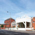 Entrance pavilion the Carnegie library in Thornton Heath