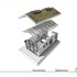 Scissor Roof House - Exploded Structure