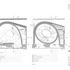 Stair ground floor and first floor plan