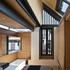 Master bedroom with open corner