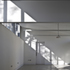 Light cast into the interior via a clerestory