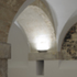 The crypt’s vaulted structure becomes an urban space