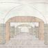 Drawing of the main space