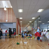 Pupils spill out into the main circulation space