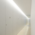 The lavatories are in bright white