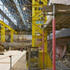 The north-facing rooflights in the boathouse’s sawtooth roof remain largely untouched