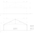 Machinery store – Truss section key plan