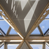 The centre is naturally illuminated by triangular roof lights