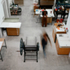 The layout provides places of interaction