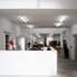 The reception space on the ground floor