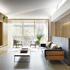 Living spaces are upstairs