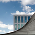 View from the hyperbolic paraboloid roof of the Design Museum