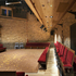 The auditorium has a cob floor