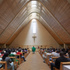 The main nave maintains a delicate and calm aura