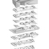 Exploded axonometric
