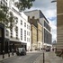 The site sits on the edge of the City of London in an area surrounded by offices