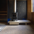 A concrete hearth