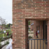 The external brickwork rainscreen is predominantly built with 440 x 103 x 38mm York hand-made bricks